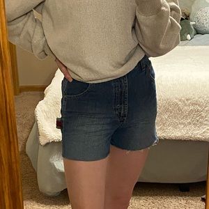 Vintage Cutoff Denim Shorts